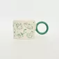 Languid Cat Mug-green