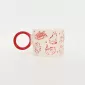 Languid Cat Mug-red