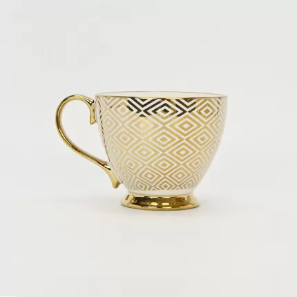 Golden Meander Mug