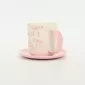Bow Cup&Saucer-pink