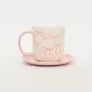 Bow Cup&Saucer-pink