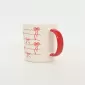 Bow Melody Mug-red