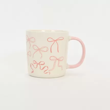 Bow Mug-pink