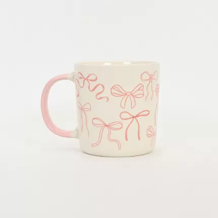 Bow Mug-pink