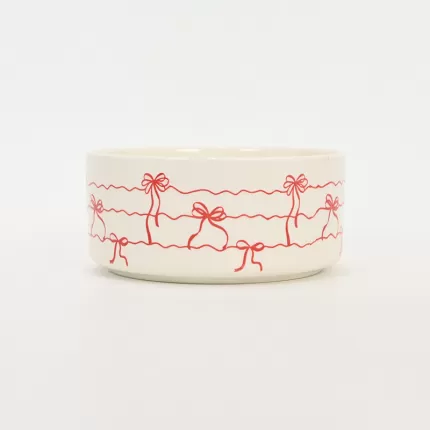 Bow Melody Bowl-red