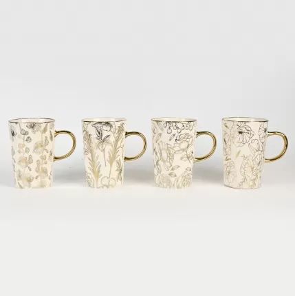 Gleaming Floral Mug-3