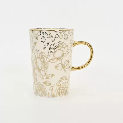 Gleaming Floral Mug-2