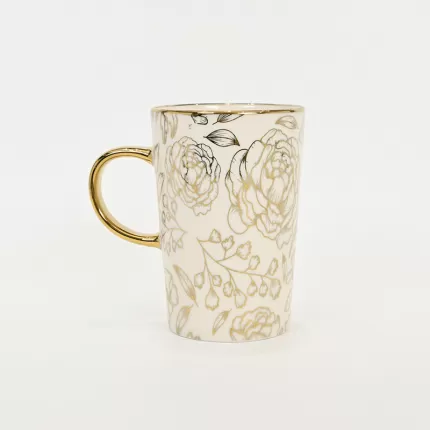 Gleaming Floral Mug-2