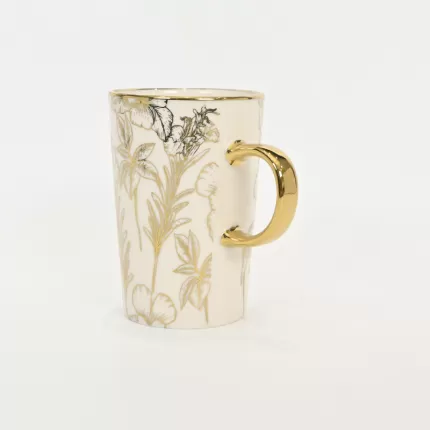 Gleaming Floral Mug-3