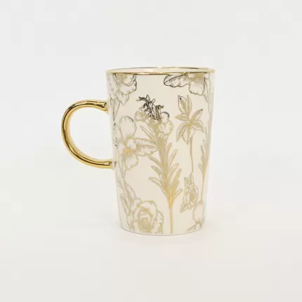 Gleaming Floral Mug-3