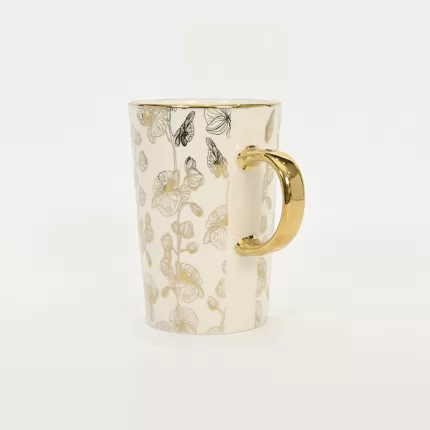 Gleaming Floral Mug-4