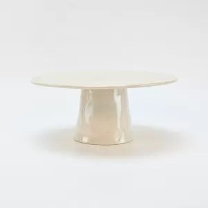 In the Breeze · Embossed Cake Stand-white