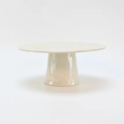 In the Breeze · Embossed Cake Stand-white