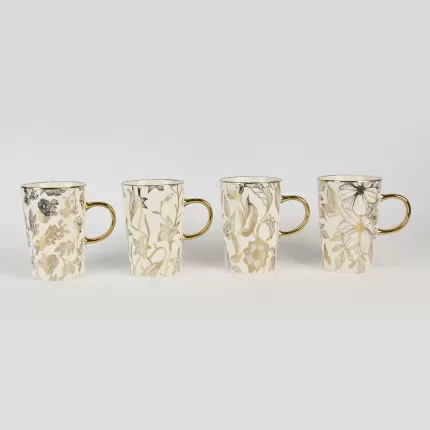 Gleaming Floral Mug-7