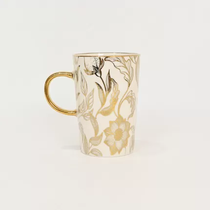 Gleaming Floral Mug-8