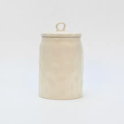 In the Breeze · Embossed Jar-white