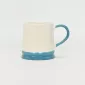 Striped Dachshund Mug-blue