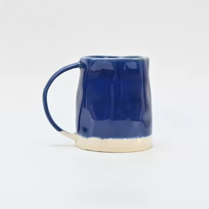 In the Lake · Embossed Mug-blue&white