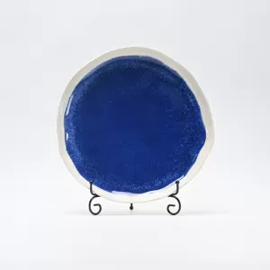 In the Lake · Embossed Plate-blue&white-1