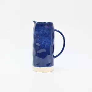In the Lake · Embossed Vase-blue&white