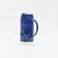 In the Lake · Embossed Vase-blue&white