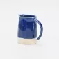In the Lake · Embossed Sugar Bowl-blue&white