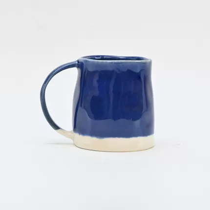In the Lake · Embossed Mug-blue&white-1