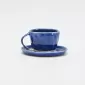In the Lake · Embossed Cup&Saucer-blue&white