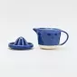 In the Lake · Embossed Juicer Cup-blue&white