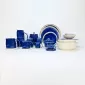 In the Lake · Embossed Jar-blue&white
