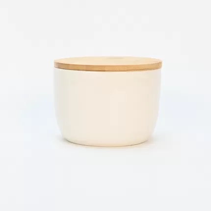 Coffee Storage Jar with Wood Lid