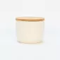 Sugar Storage Jar with Wood Lid
