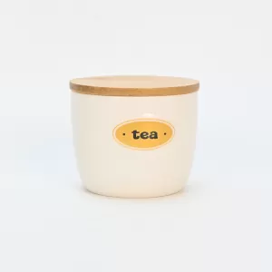 Tea Storage Jar with Wood Lid