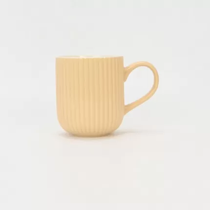 Heartstrings Mug-cream yellow