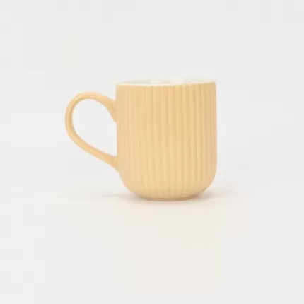 Heartstrings Mug-cream yellow