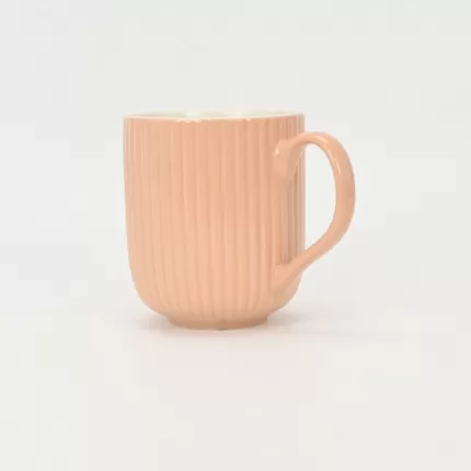 Heartstrings Mug-cream pink