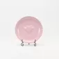 Heart Embossed Plate-cream puple
