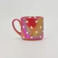 Heart Rainbow Cup–pearl red