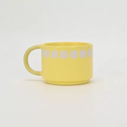 Dopamine Geometry Mug–yellow