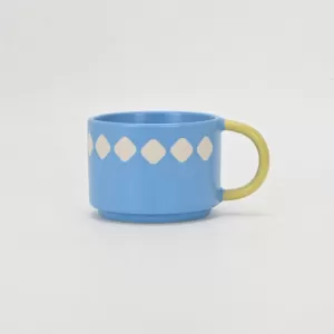 Dopamine Geometry Mug–blue