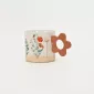 Botanical Floral Handle Mug-3