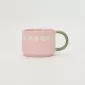 Dopamine Geometry Mug–Blush Nude