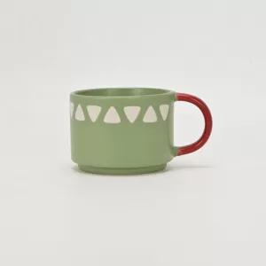 Dopamine Geometry Mug–green