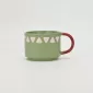 Dopamine Geometry Mug–green