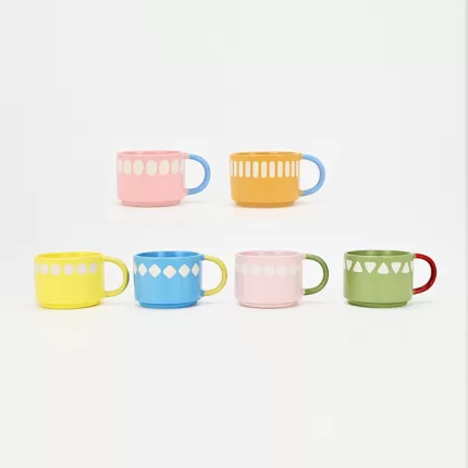 Dopamine Geometry Mug–green