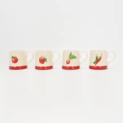 Happy Veggie Mug-tomato