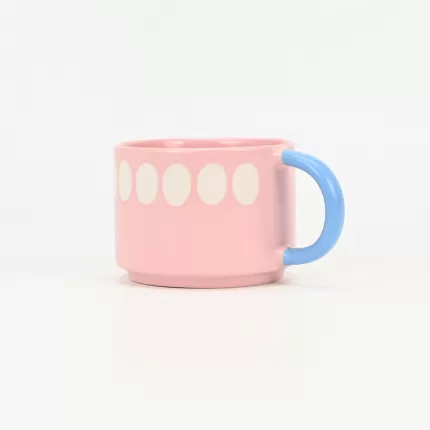 Dopamine Geometry Mug–pink