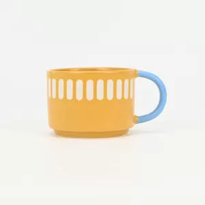 Dopamine Geometry Mug–orange