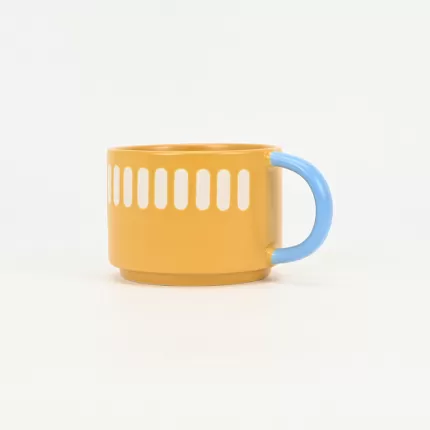 Dopamine Geometry Mug–orange