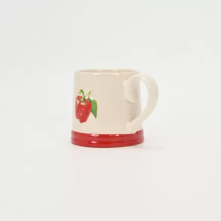 Happy Veggie Mug-red bell pepper